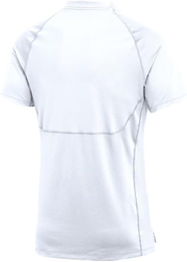 Футболка для тренировок Nike Mens Pro Slim с коротким рукавом, White — фото 2