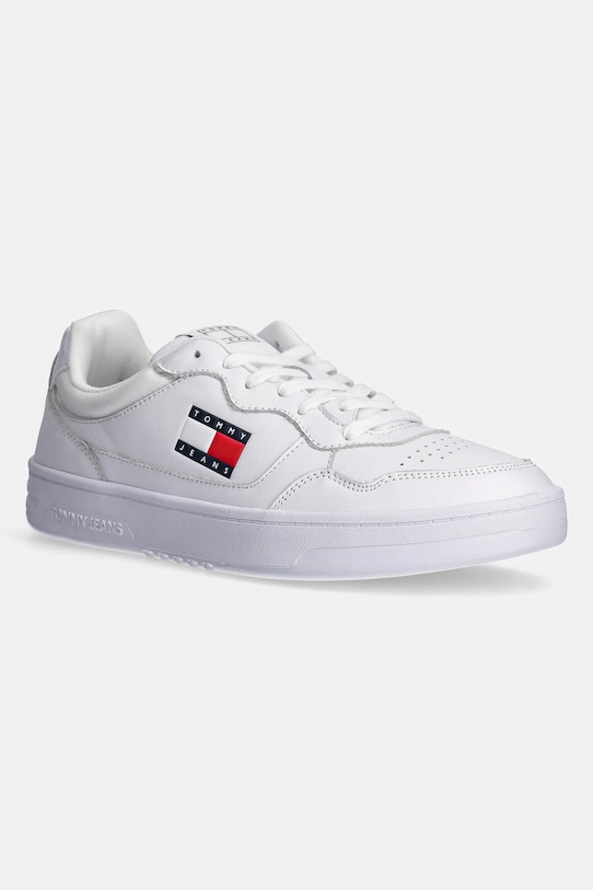

Кожаные кроссовки TJM CUPSOLE LEATHER ESS Tommy Jeans, белый