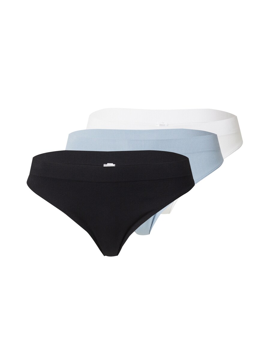 

Стринги Trendyol, цвет Light blue/Black/White