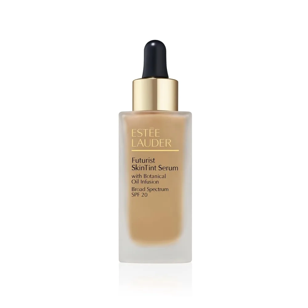 Тональный крем-сыворотка Estée Lauder Futurist Skin Tint Serum Foundation SPF 20 с глицерином | Легкое покрытие, 30 мл, 2W1 Dawn - Light-medium with warm peach undertones