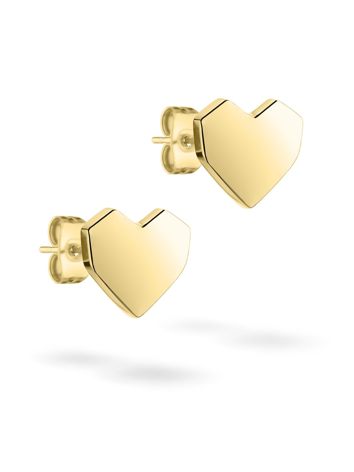 

LIEBESKIND BERLIN Серьги Urban Heart из золота