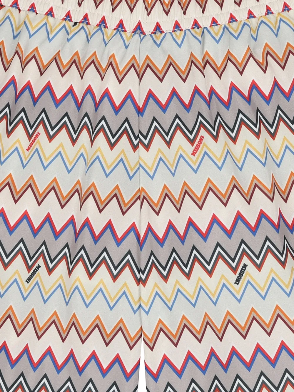 Плавки-шорты с узором зигзаг Missoni Kids, нейтральный — фото 2
