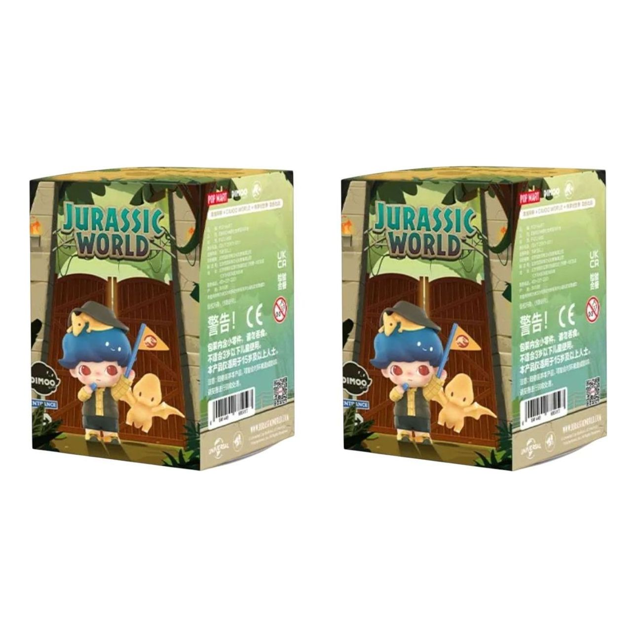 

Фигурка Pop Mart Dimoo Jurassic World Figures Sealed Case (2 Blind Boxes)