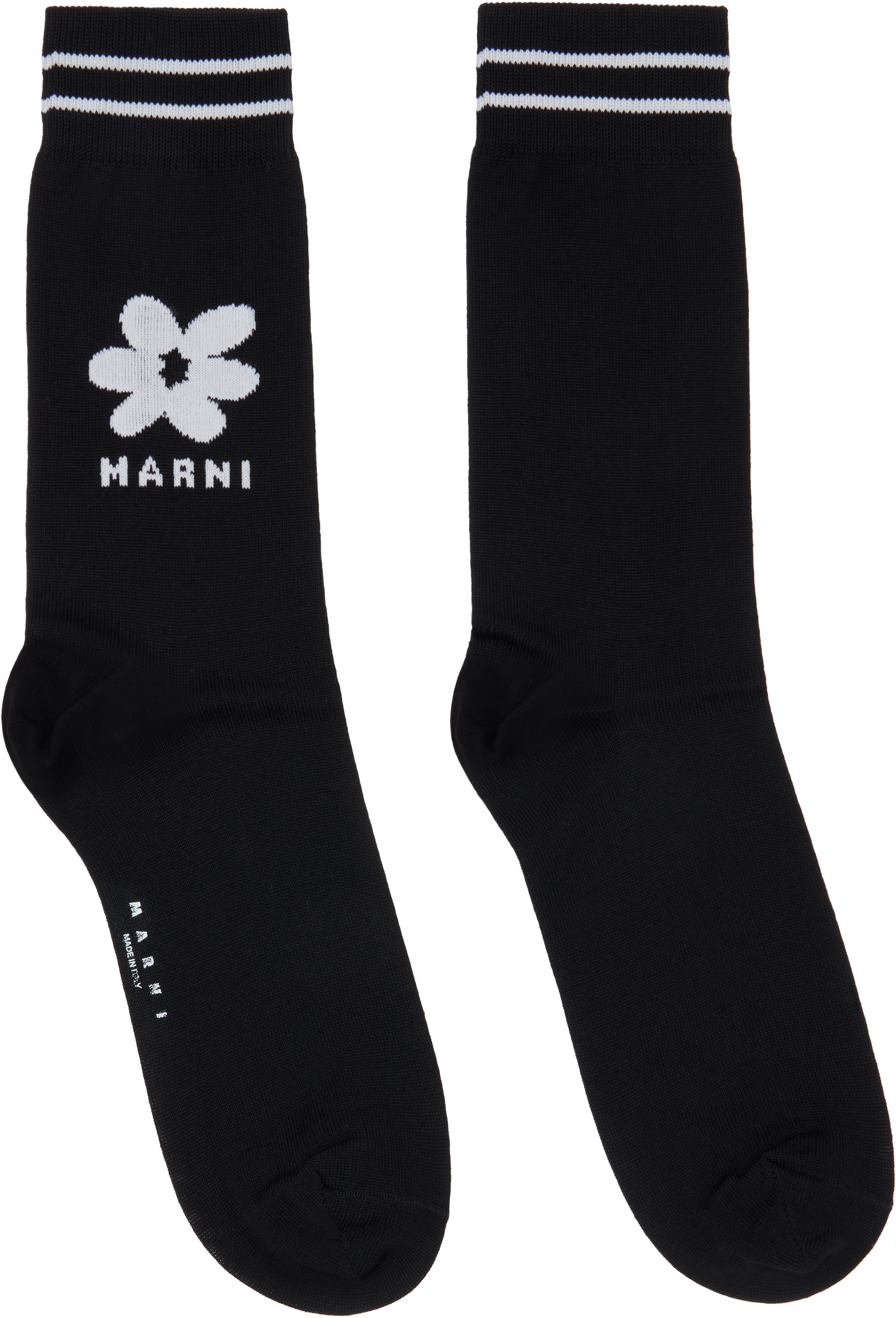 

Жаккардовые носки с цветочным узором Marni