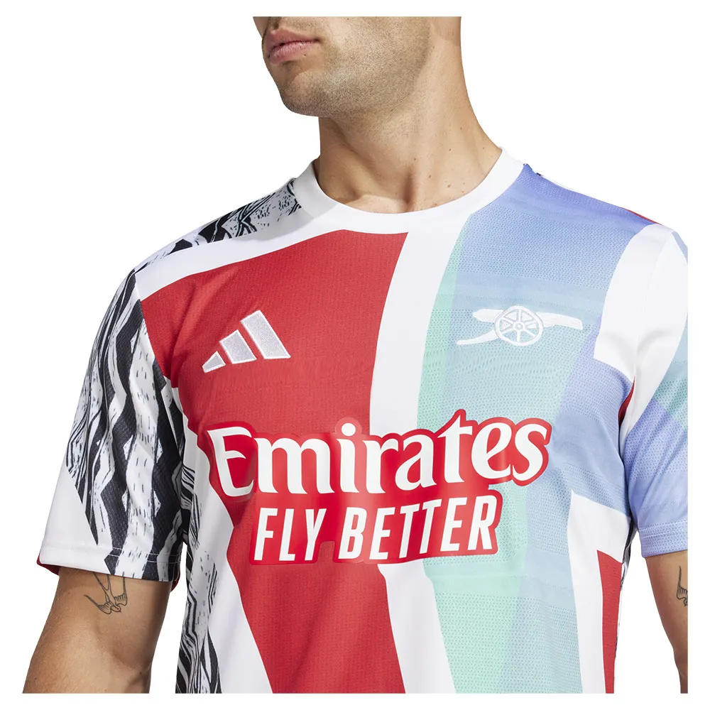 Футболка с коротким рукавом adidas Arsenal 24/25 pre match, разноцветный — фото 4