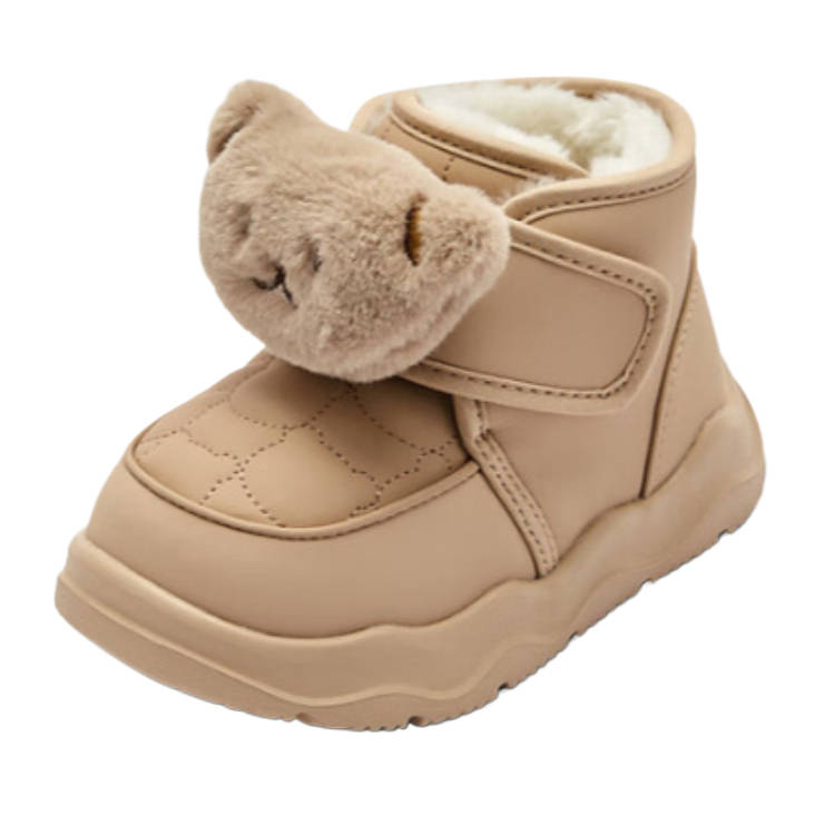 

Средние детские ботинки с амортизацией ACCOMPANY GROWTH и износостойкостью BALABALA, хаки 50601