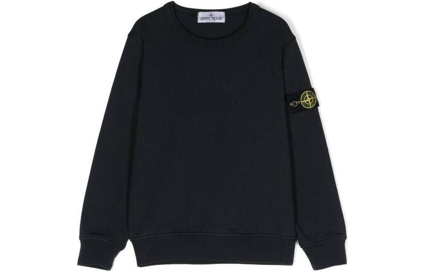 

Детская толстовка Stone Island, черный