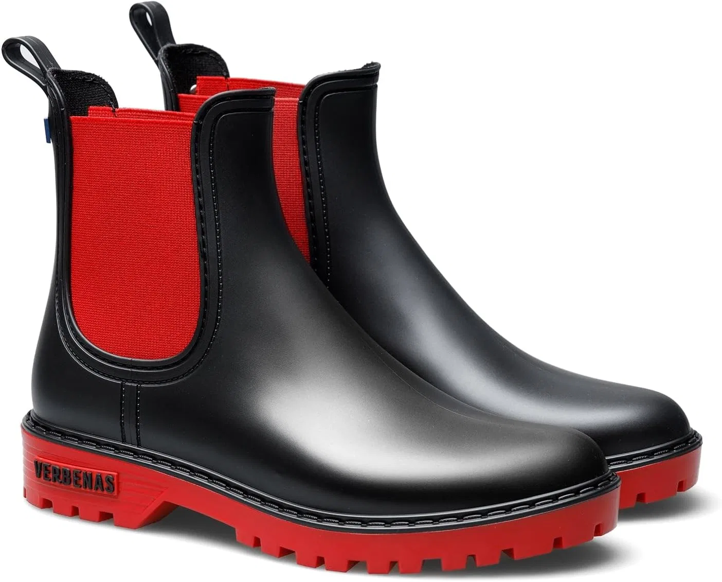 Ботинки VERBENAS Gaudi Mate -rojo Wellington Boots, Black — фото 2