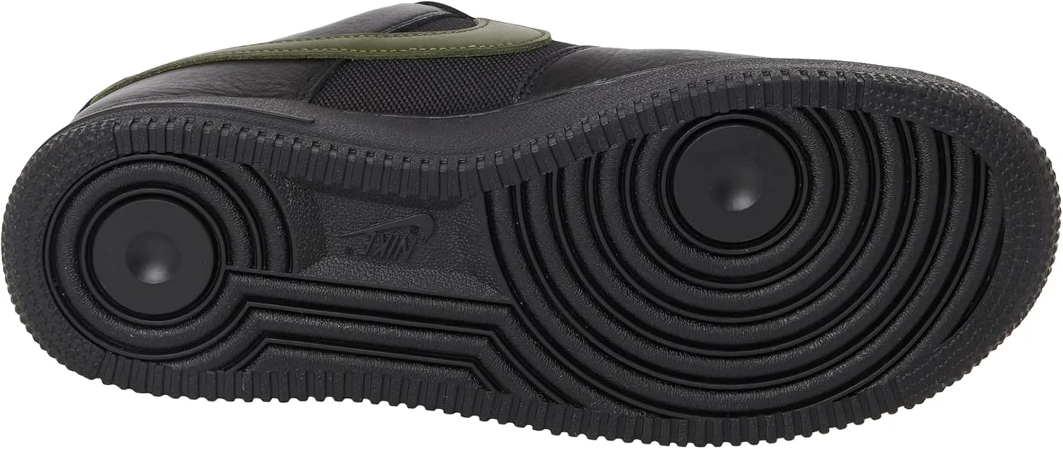 Мужские кроссовки Nike Air Force 1 Low Gore-tex, черный/хаки — фото 2