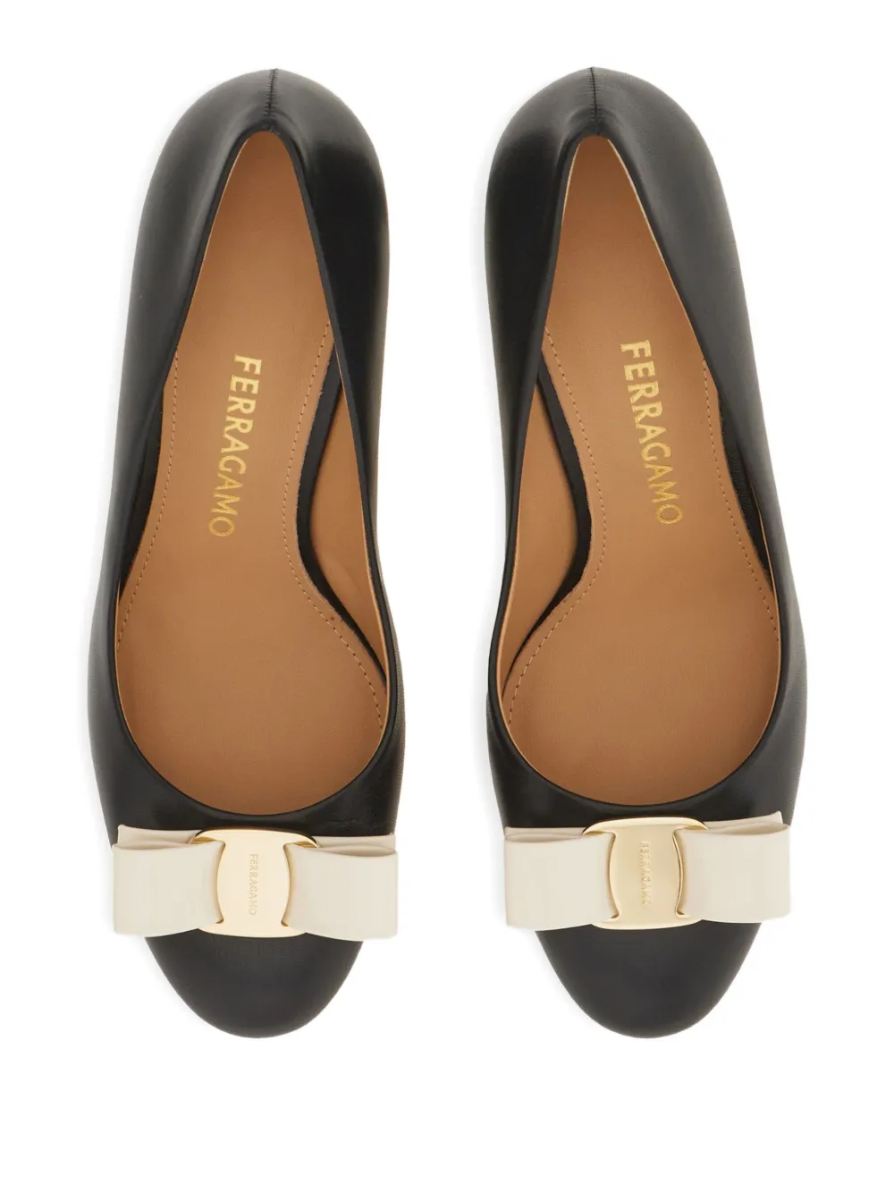 Туфли Vara 70 Ferragamo, черный — фото 4