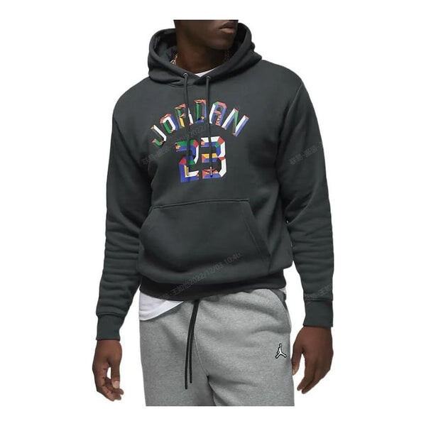 

Толстовка Air Jordan Zone 23 Hoodie 'Black', черный