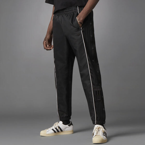 Спортивные штаны adidas originals Blue Version Series Side Zipper Sports Long Pants Black, черный — фото 2