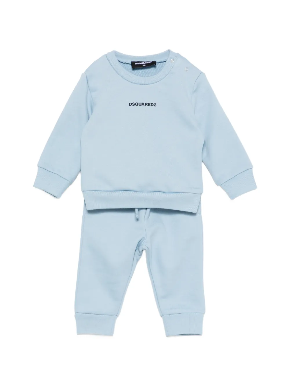 

Костюм-тройка с логотипом Dsquared2 Kids, синий