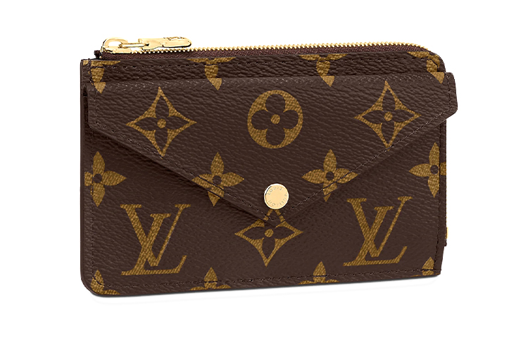 

LOUIS VUITTON Картхолдер Реверсо Монограмм Коричневый