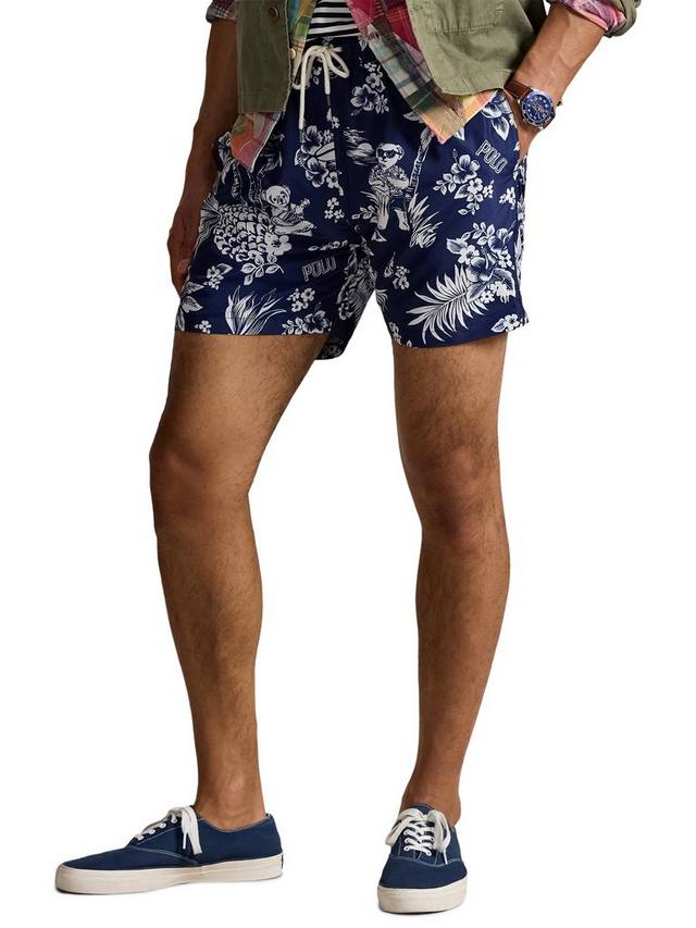 

Шорты для плавания polo tropical polo bear Ralph Lauren, цвет Two Tone Bear