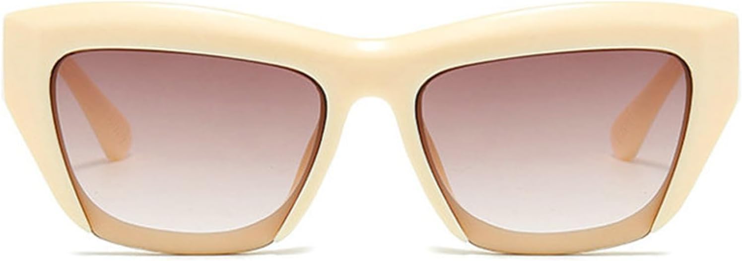 

Willochra Винтажные большие квадратные женские солнцезащитные очки в стиле ретро с градиентным переходом цвета, защита от УФ-излучения UV400, модные мужские солнцезащитные очки для активного отдыха, C6