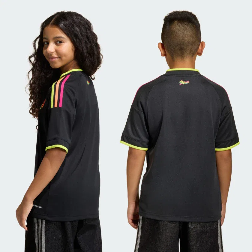 Детская гостевая футболка adidas Peru 26, черный — фото 2