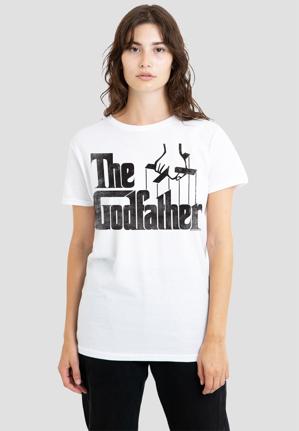 

Футболка с принтом GODFATHER LOGO Cotton Soul, белый