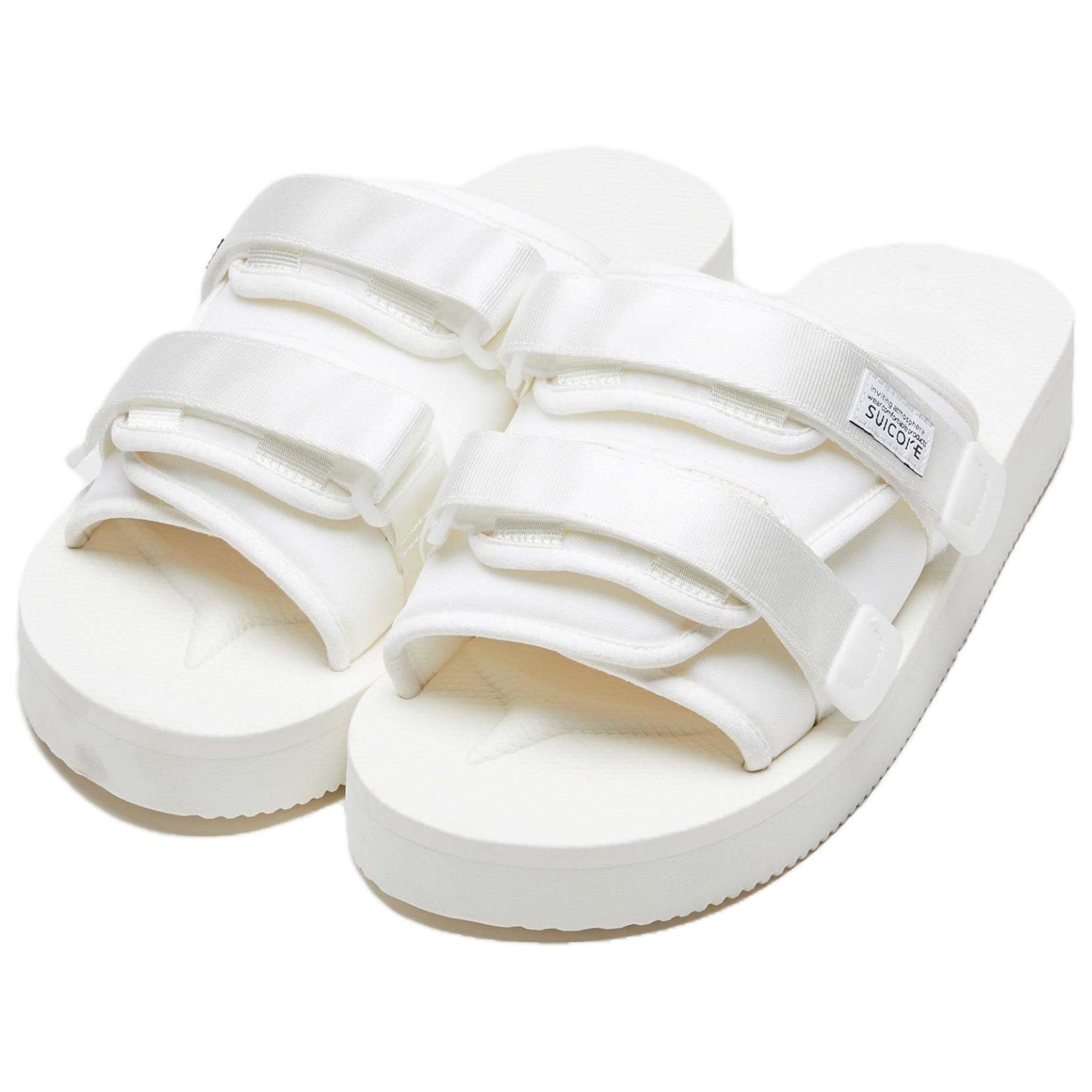 Скользостойкие износостойкие слайдеры Unisex White Suicoke — фото 2