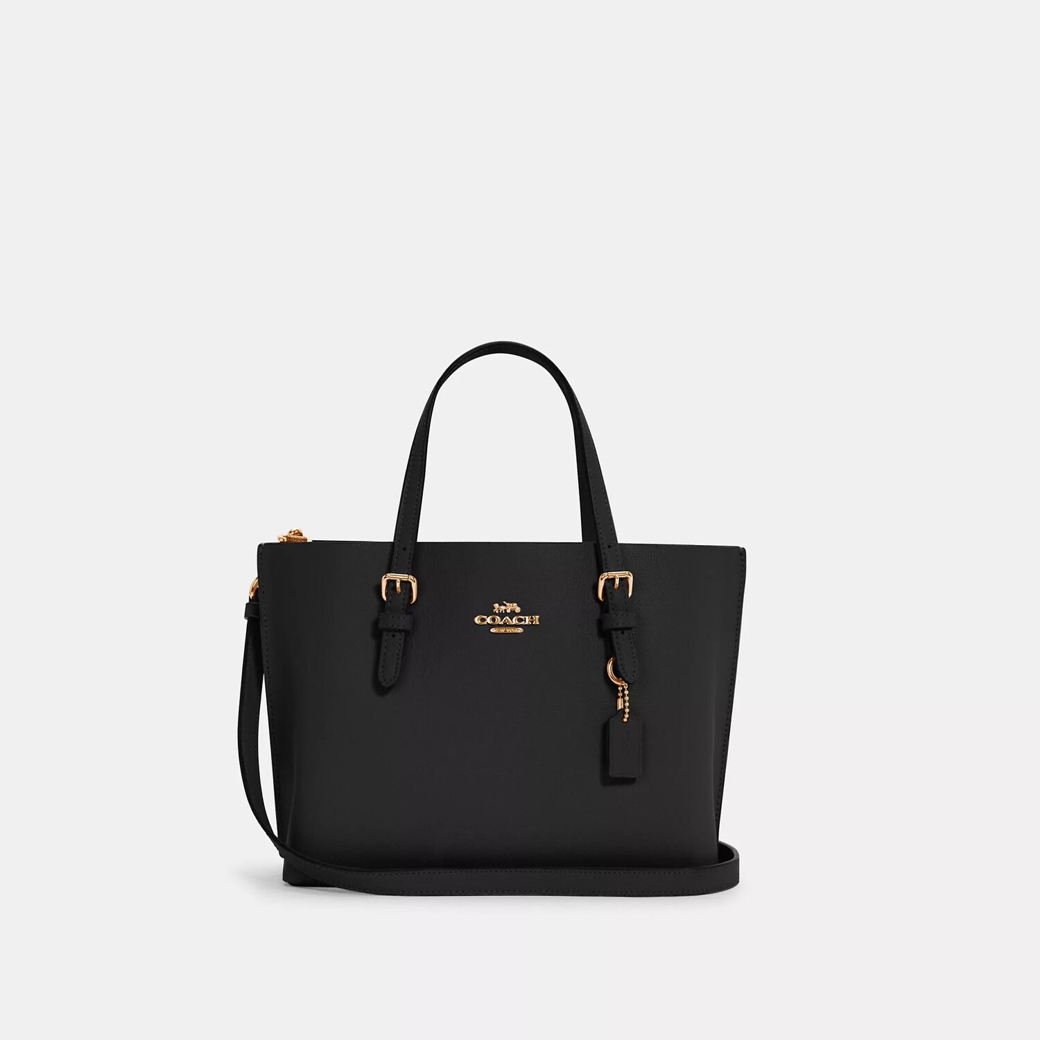 

Сумка-тоут Coach Outlet Mollie 25, цвет Gold/Black True Red