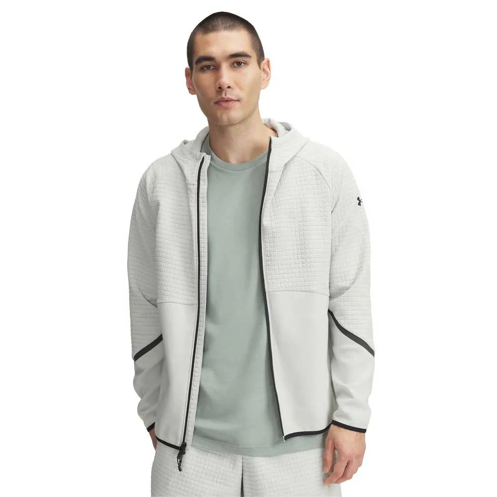 

Толстовка Under Armour Unstoppable Fleece Grid full zip, серый