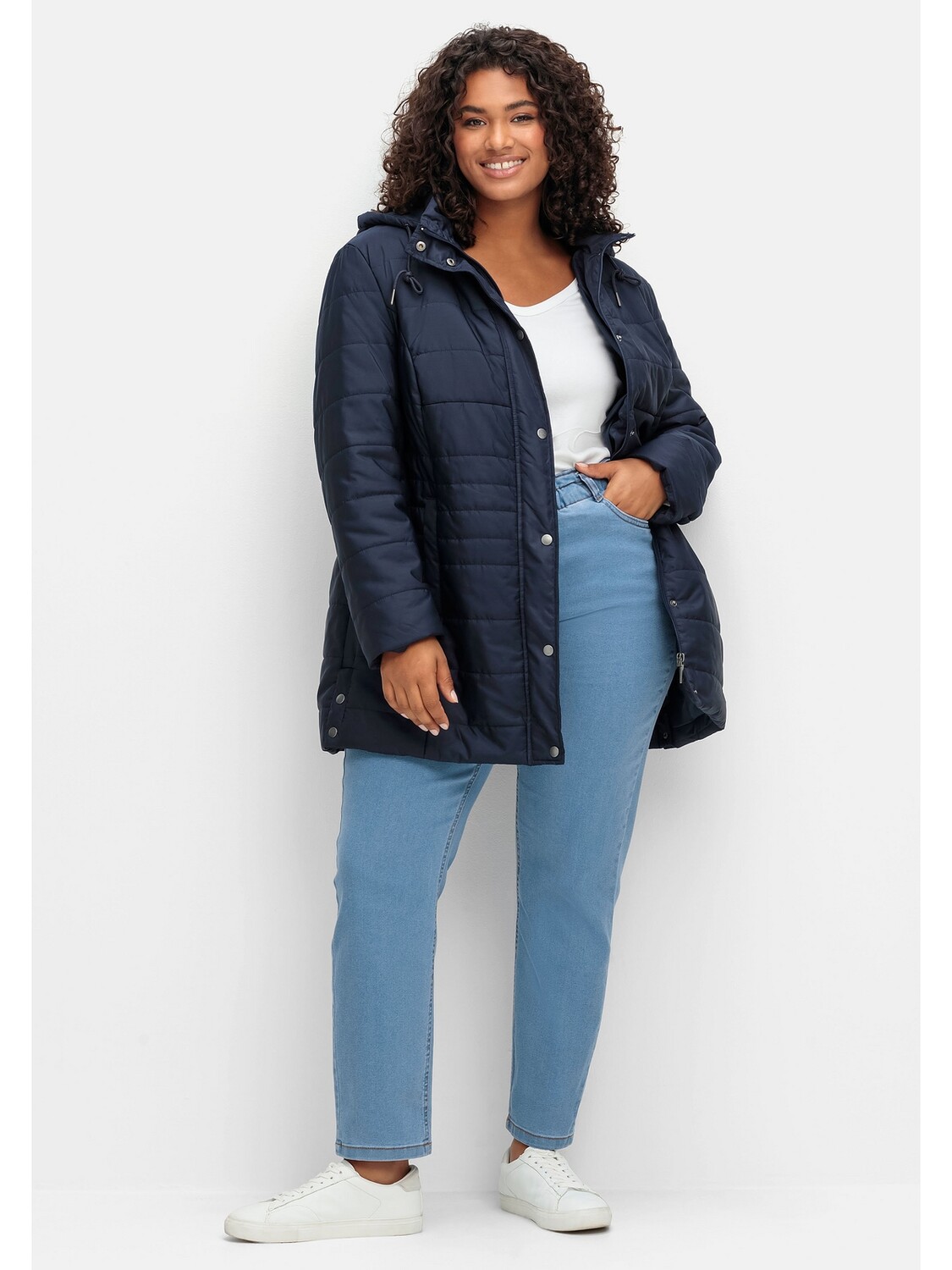 

Джинсы sheego Gerade, цвет light blue Denim