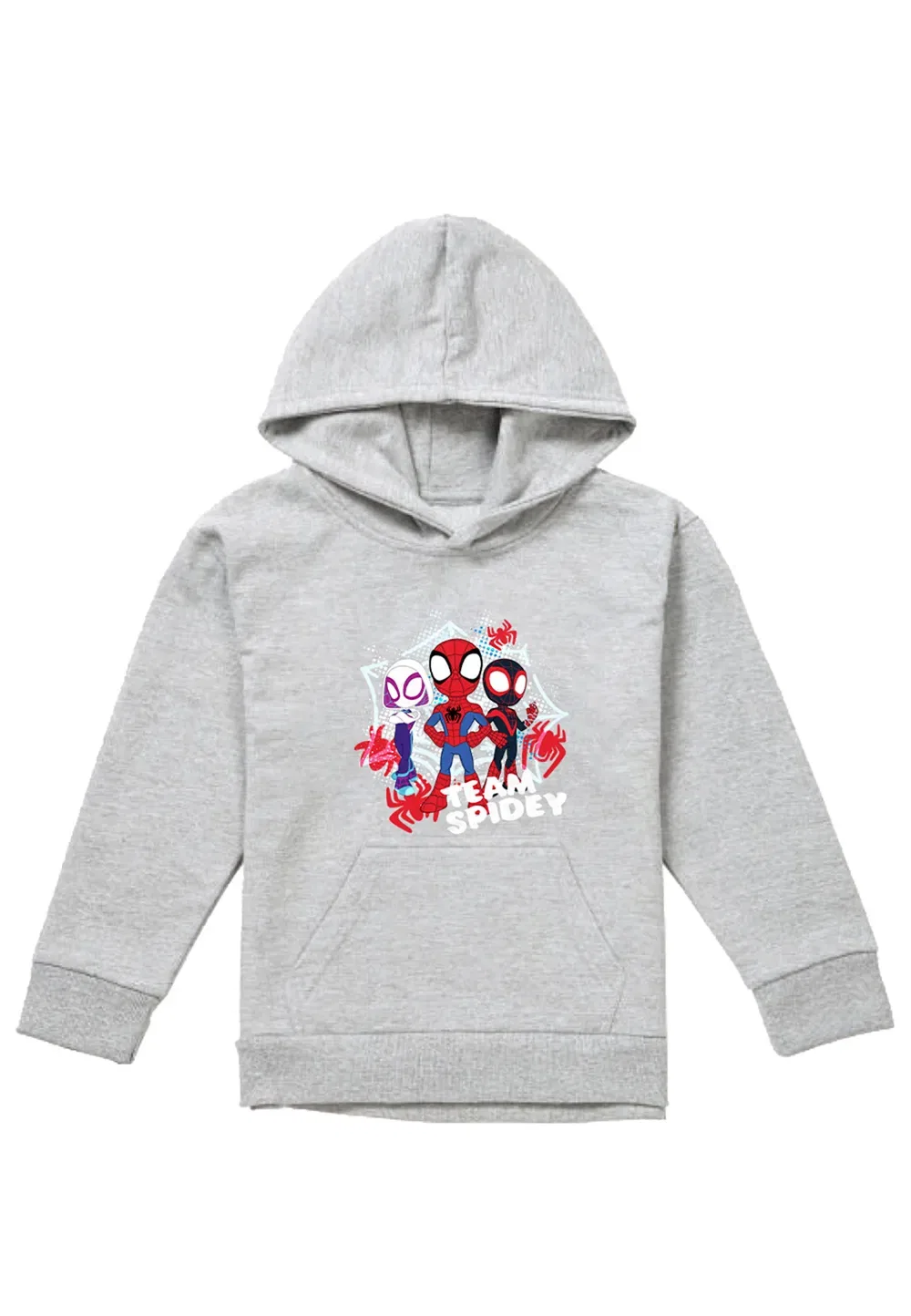 Детская толстовка Marvel Spidey Team, серый