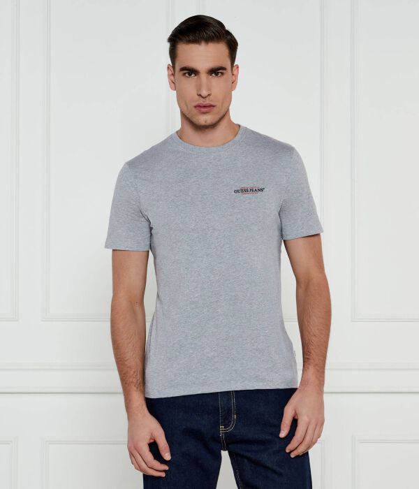 

Футболки Slim fit Guess Jeans, серый
