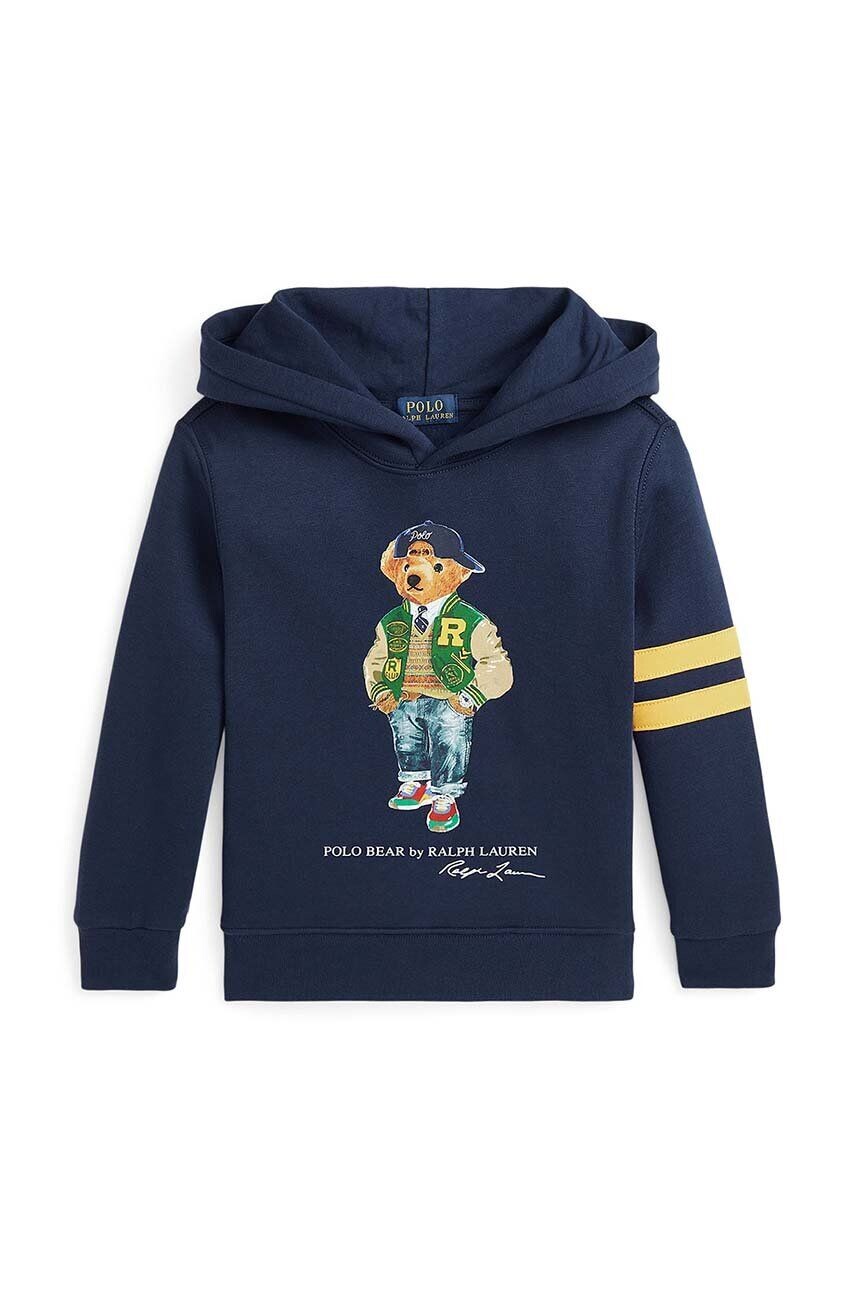

Детская толстовка Polo Ralph Lauren, темно-синий