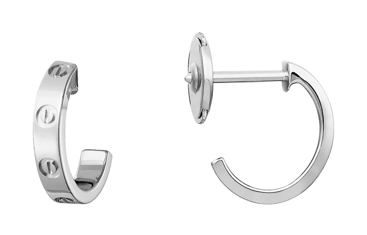 

Cartier Серьги Love Sm из белого золота 18 карат
