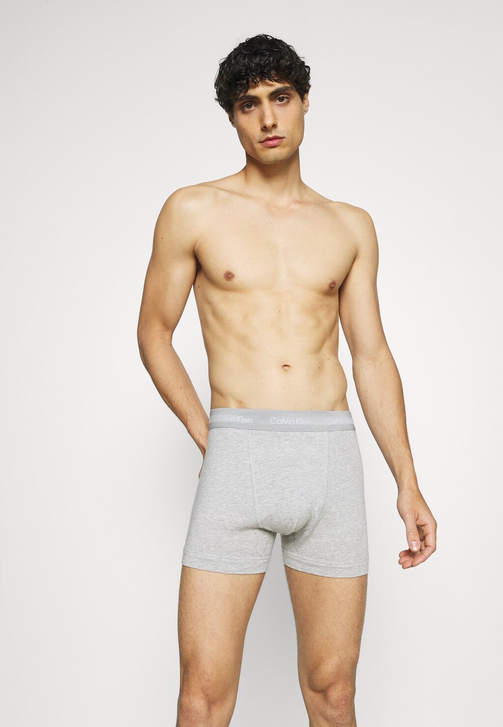 

Трусики TRUNK 3 PACK Calvin Klein Underwear, цвет grey heather
