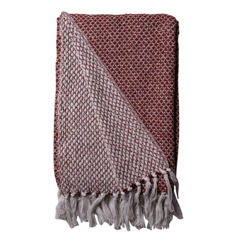 

Одеяло Beautissu Sherpa Alina Autofin, красный