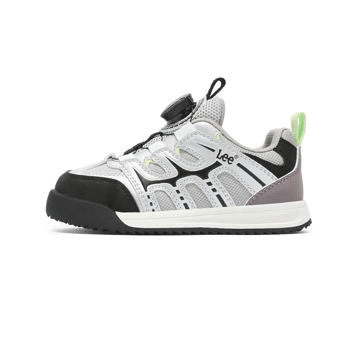 

Антиударные легкие амортизирующие низкие кроссовки для скейтбординга Kids' Lee, серебро