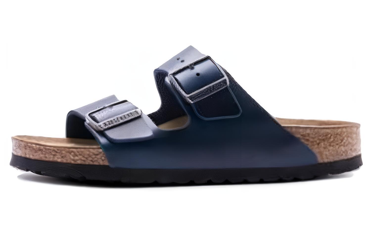 Сандалии из замши Аризона Birkenstock, Blue