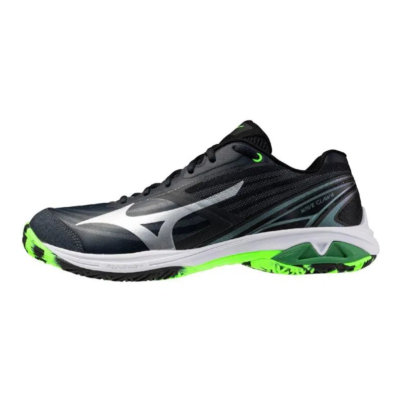 Кроссовки для бадминтона «Wave Claw 4 Wide» от Mizuno, 03 (Black X Green)