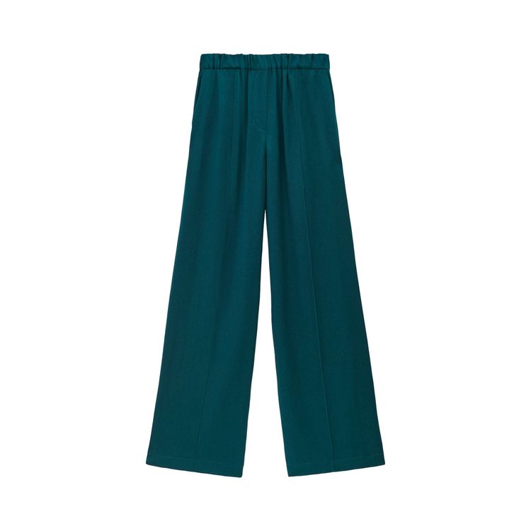 

Брюки Loewe Pyjama Trousers 'Dark Green', зеленый