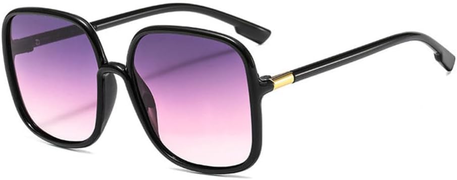 

Черные солнцезащитные очки большого размера для женщин, крупная оправа, цветные солнцезащитные очки для женщин, зеркальные, унисекс, градиентные, в стиле хип-хоп generic, 07