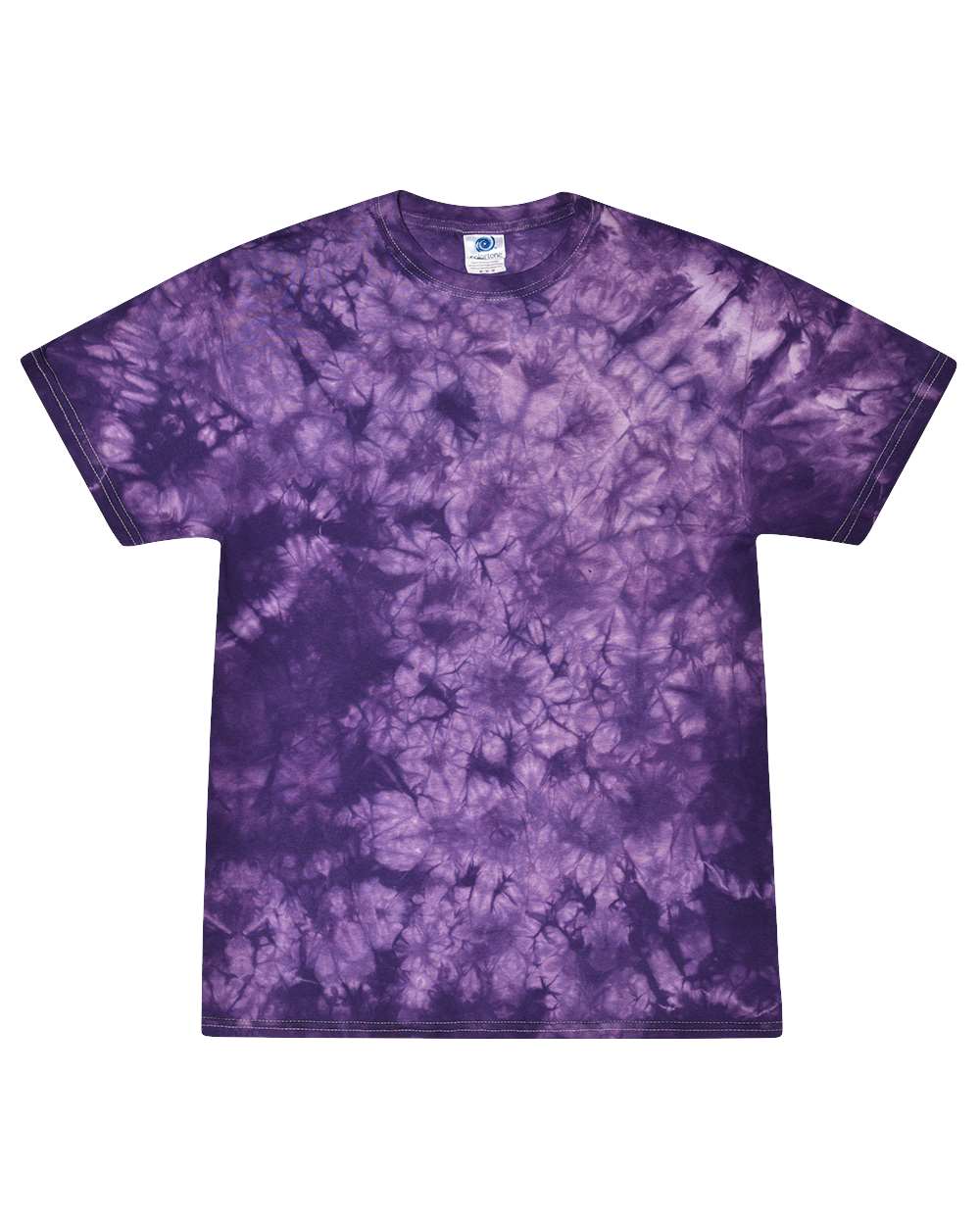 

Футболка с эффектом кристальной стирки Colortone, цвет crystal purple