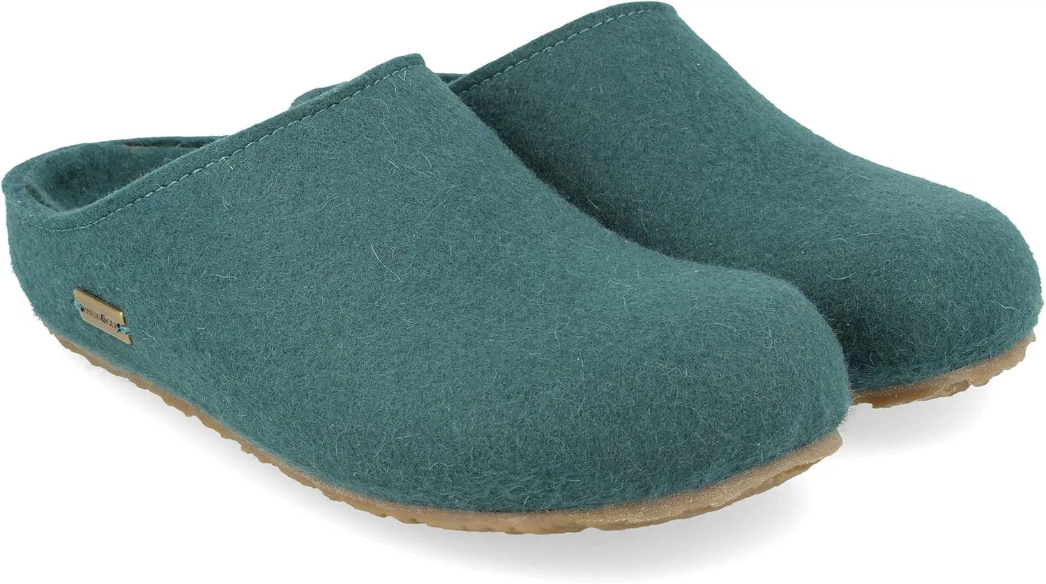 Унисекс тапочки Haflinger Grizzly Michel для взрослых, Pine Green