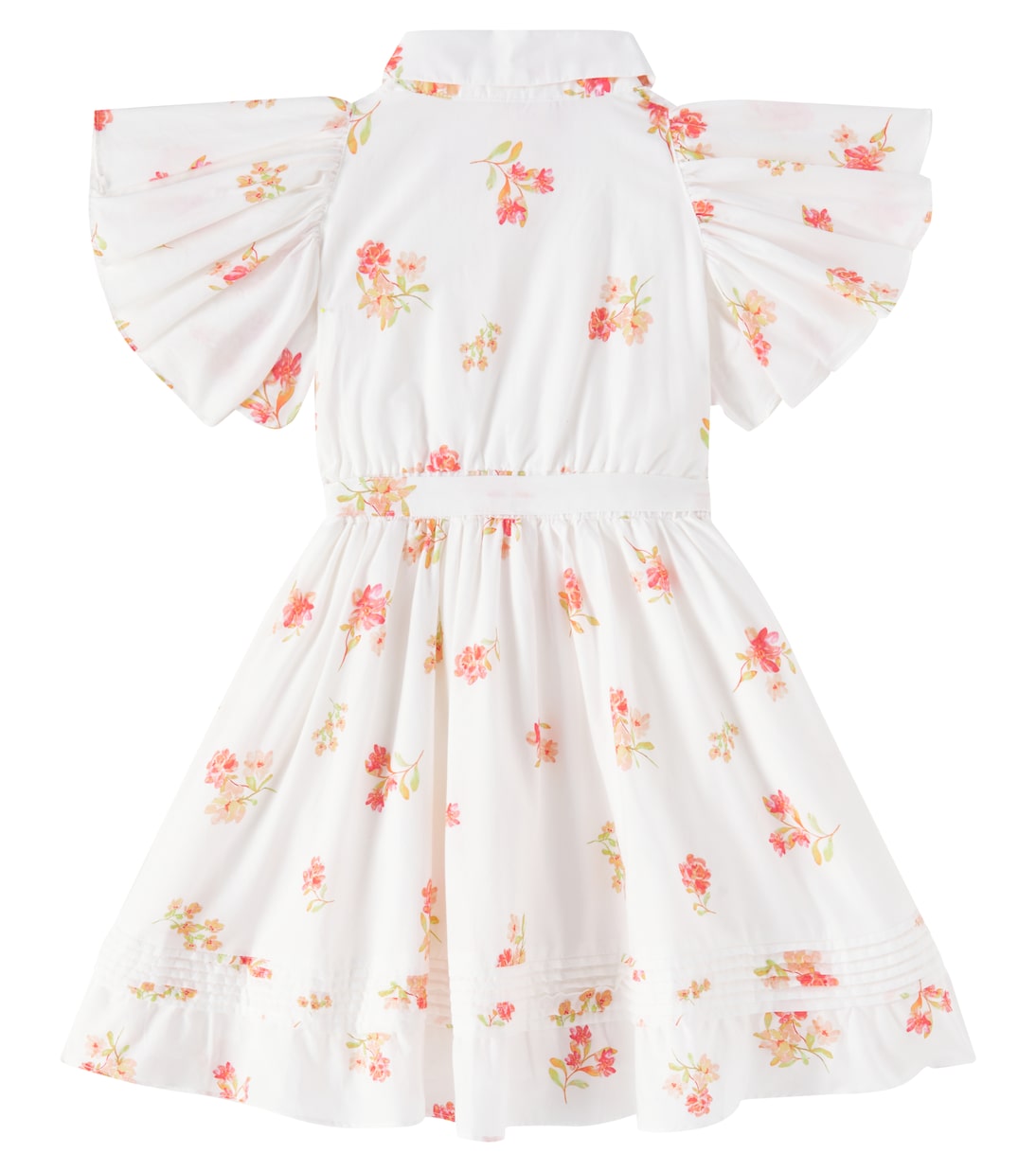 Платье из хлопковой вуали с цветочным принтом Petite Amalie  , Petite Rose Print — фото 3