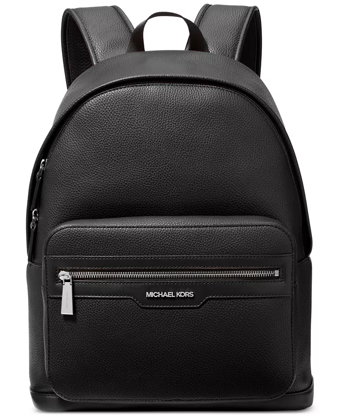 

Мужской кожаный рюкзак Malone с логотипом Michael Kors, черный
