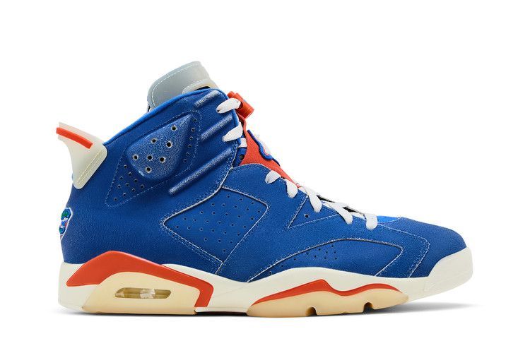 Кроссовки Air Jordan Air Jordan 6 Retro 'Florida Gators' PE, синий — фото 2