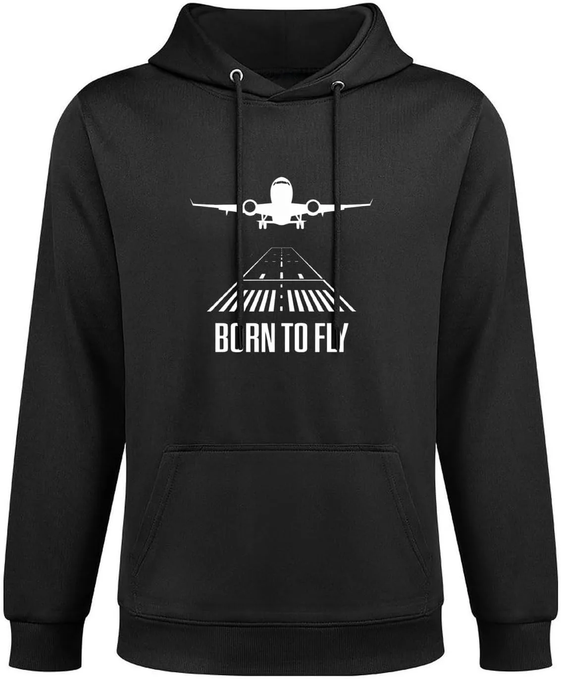 

Мужской худи loose fit с карманом и шнурком Deovige