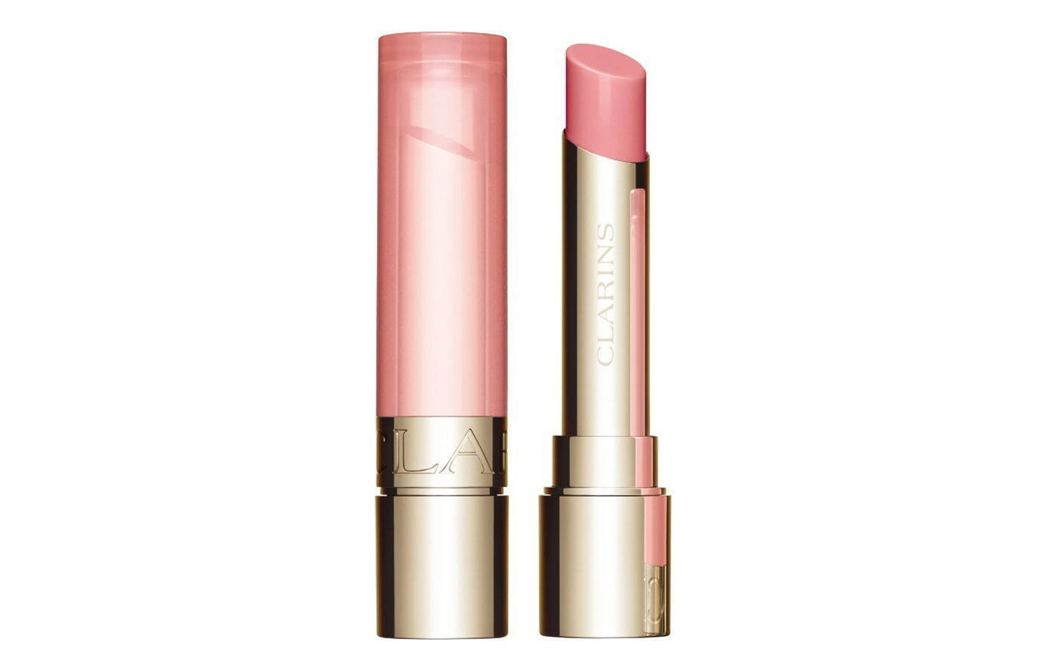 CLARINS Тонирующий бальзам для губ JIAOYUNSHI увлажняет и питает #01 Pale Pink — фото 2