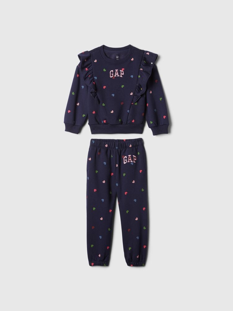 

Спортивный костюм с логотипом Gap, черный