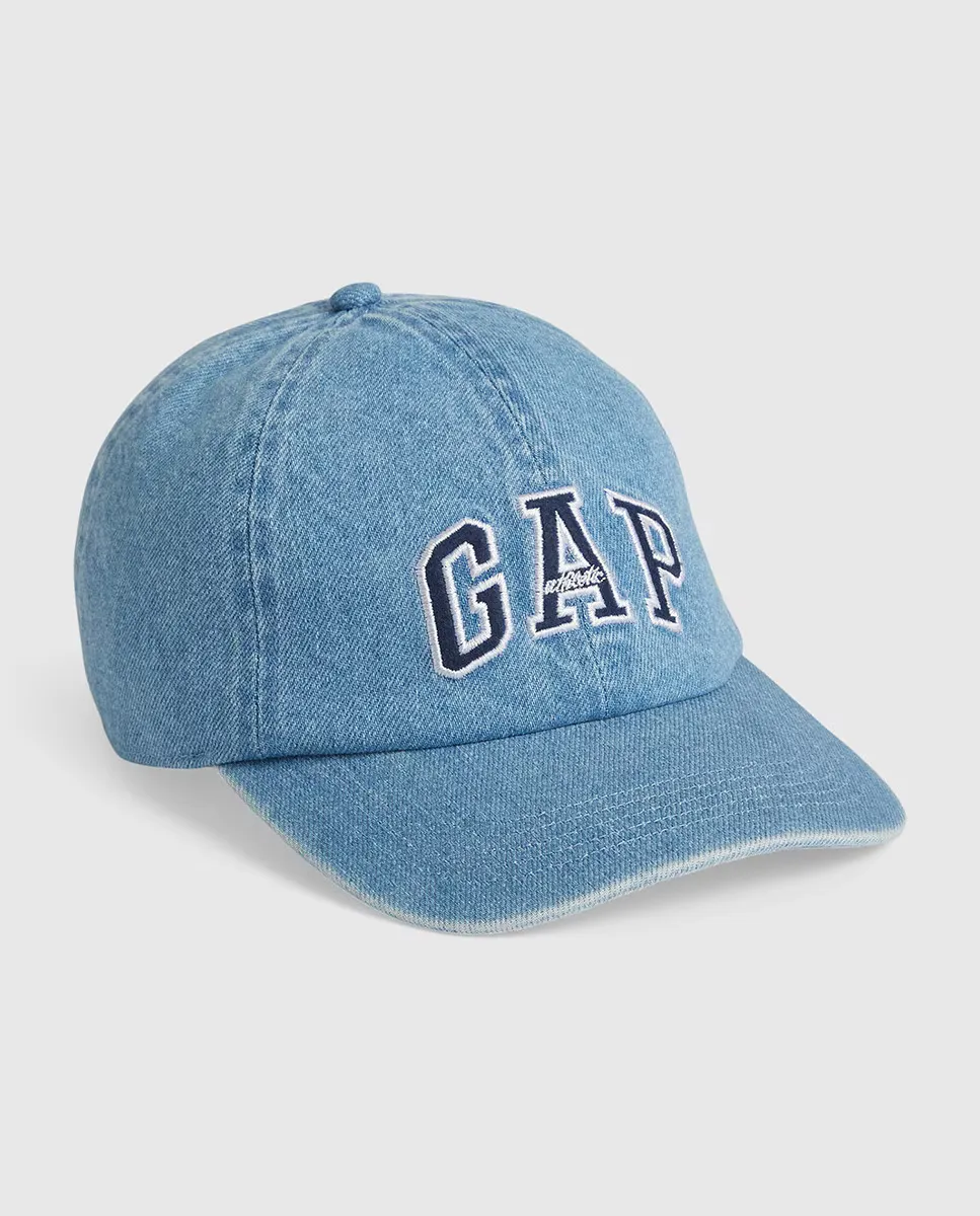 

Бейсболка мужская с логотипом Gap, светло-голубой