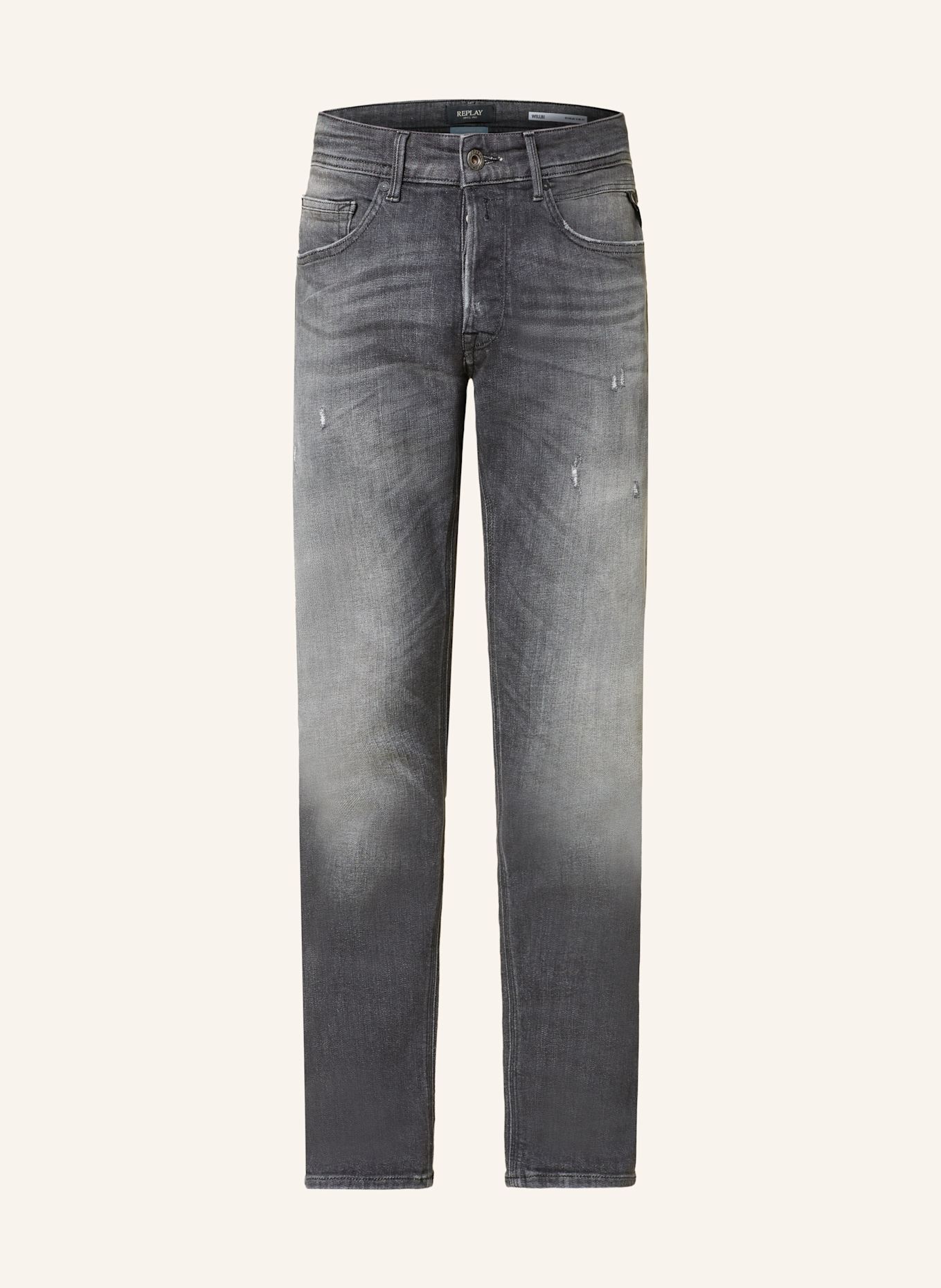 

Джинсы willbi regular slim fit Replay, серый