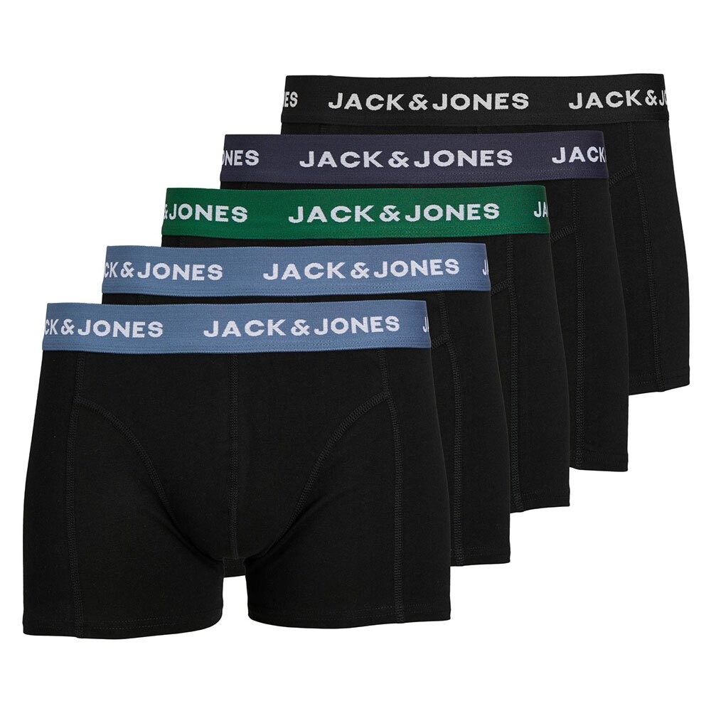 

Боксеры Jack & Jones Solid 5 шт, черный