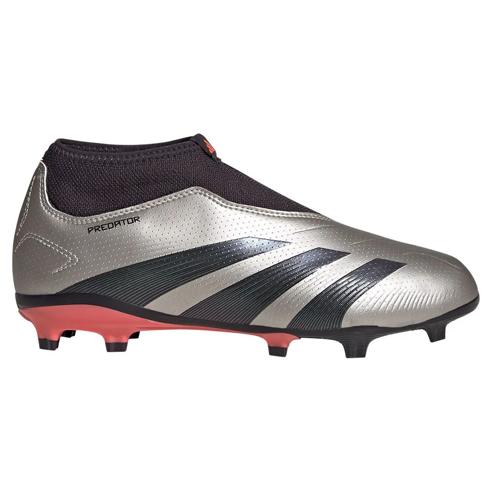 

Футбольные бутсы adidas Predator League Laceless FG, серебряный