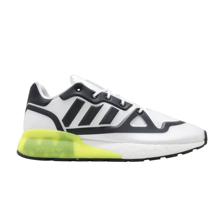 

Кроссовки adidas ZX 2K Boost Futureshell 'White Acid Yellow', белый